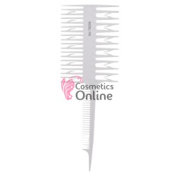 Pieptene pentru coafor antistatic 7005 - Alb